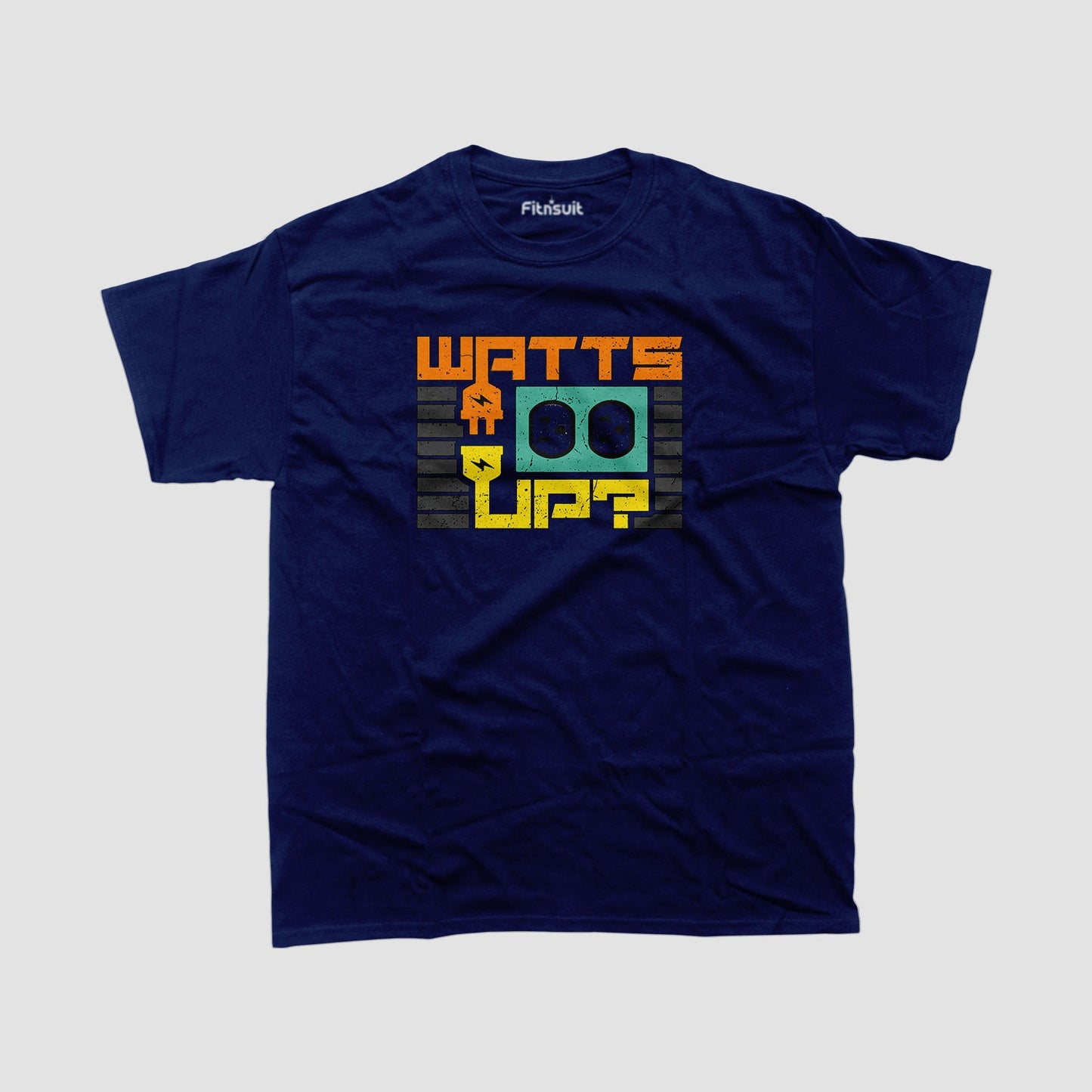 Watts Up Funny Electrical T Shirt
