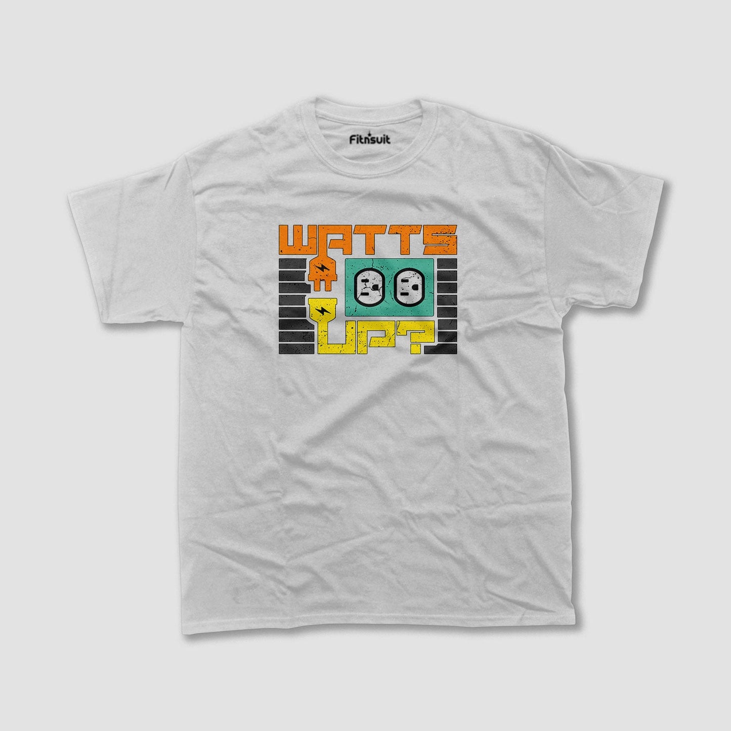 Watts Up Funny Electrical T Shirt