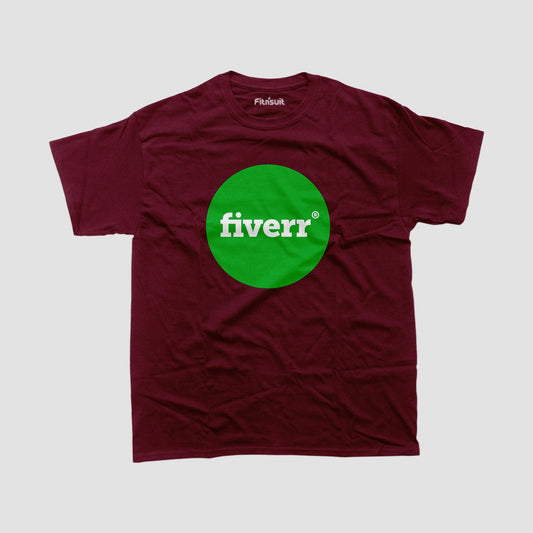 Fiverr Green Circle Logo Freelancer T-Shirt