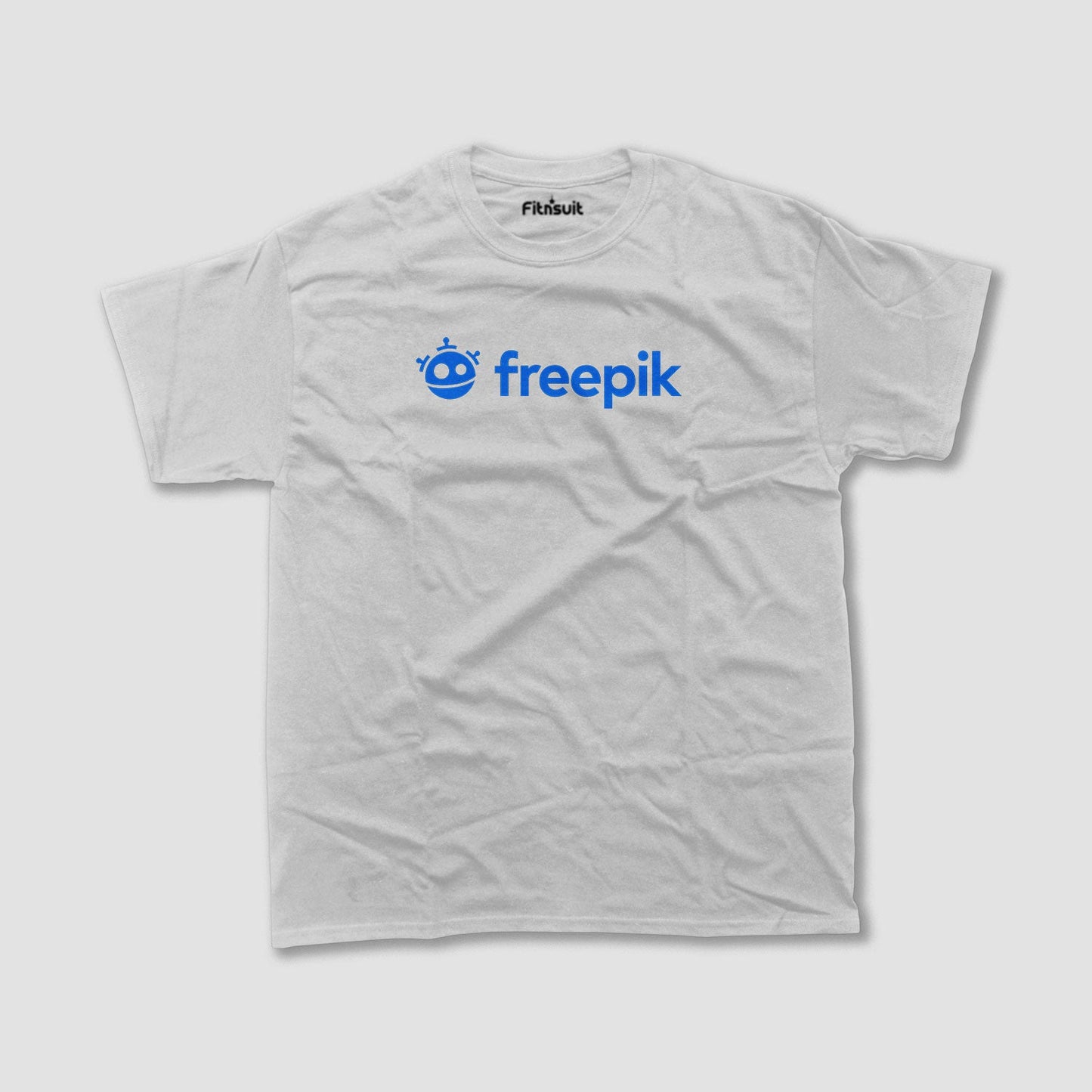 Freepik Logo with Blue Star Icon Freelancer T-Shirt