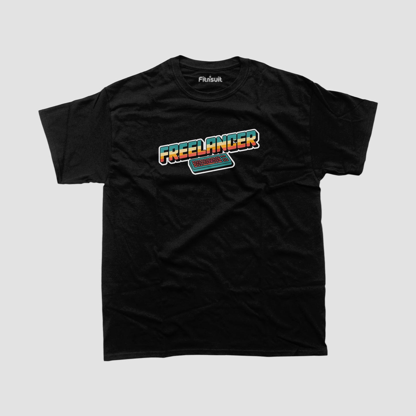Freelancer Keyboard Retro Style Freelancer T-Shirt