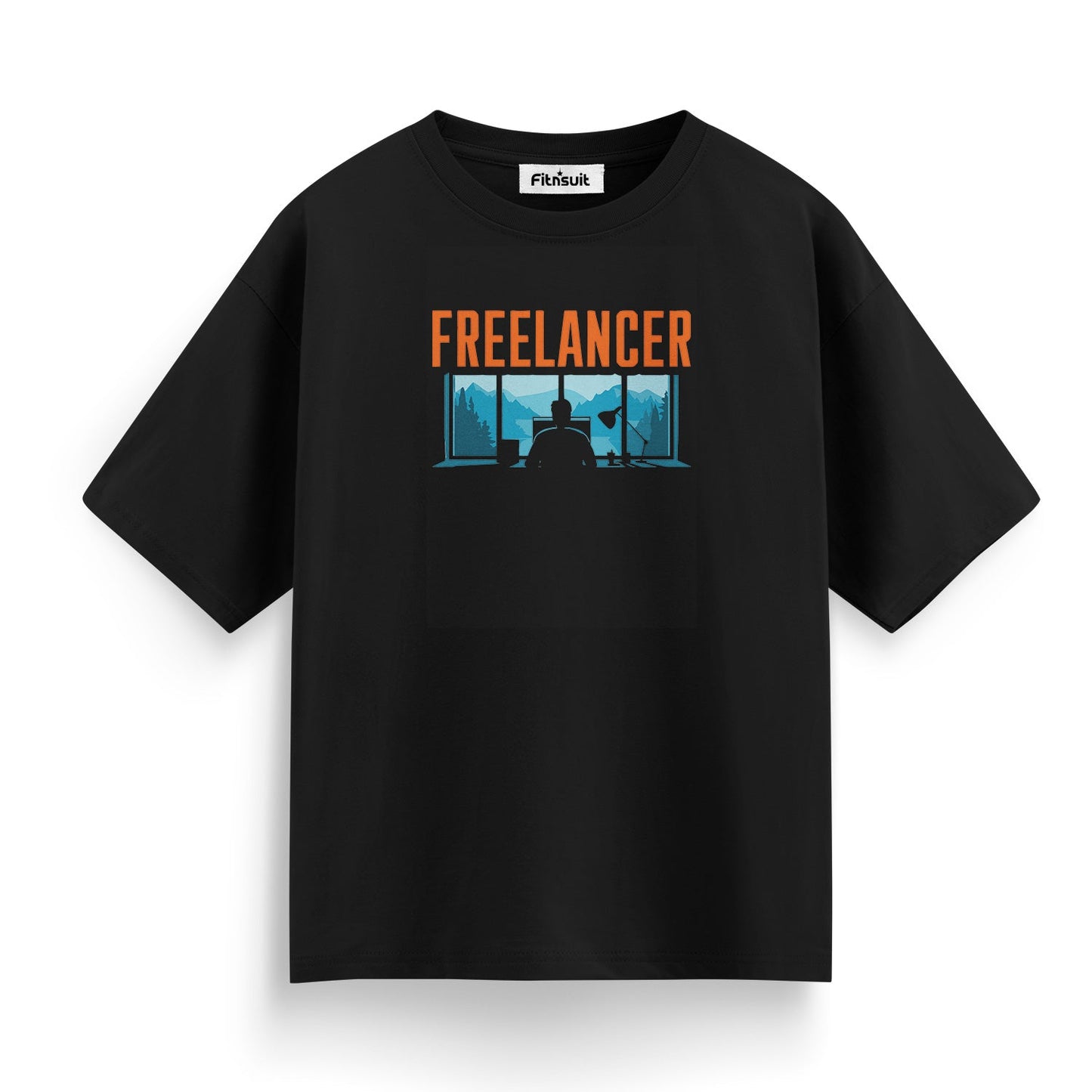 Freelancer at Work Setup Scene Freelancer T-Shirt