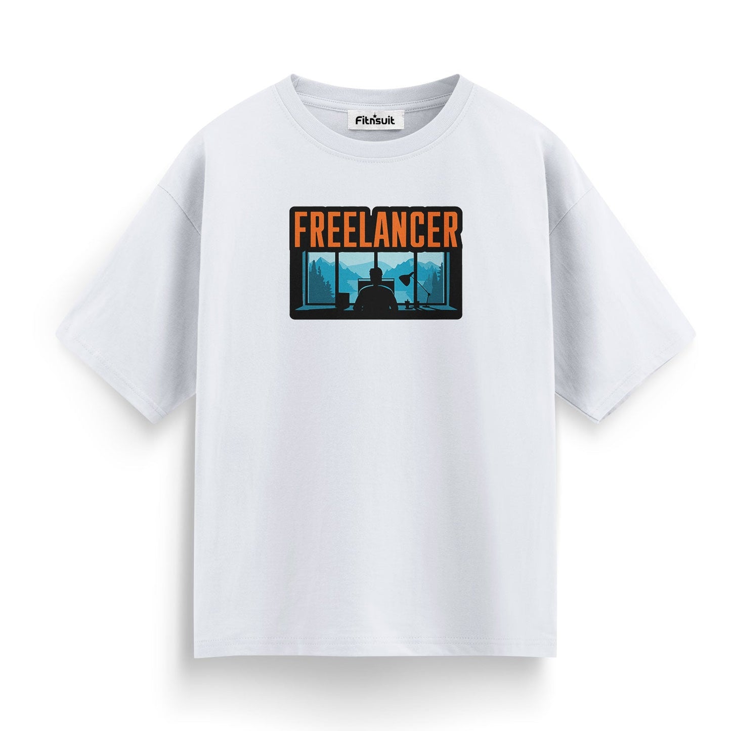 Freelancer at Work Setup Scene Freelancer T-Shirt