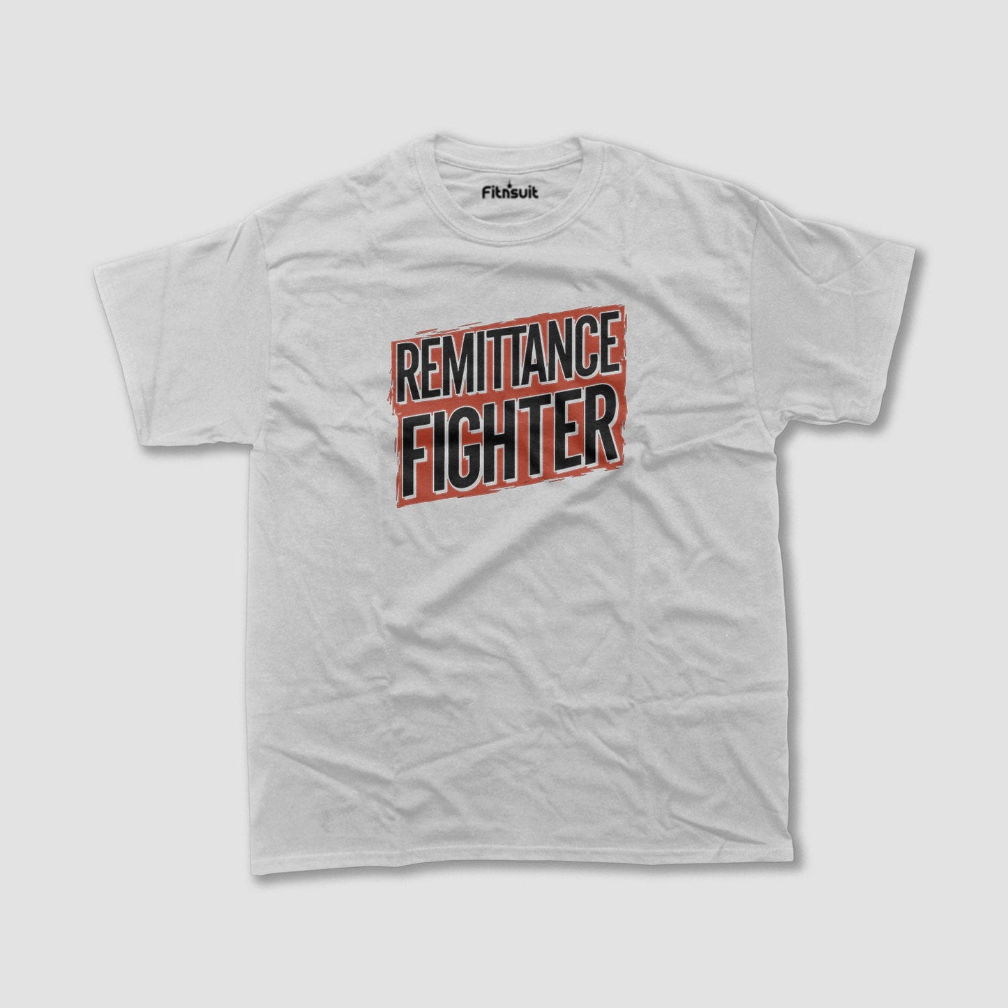 Remittance Fighter Bold Text Freelancer T-Shirt