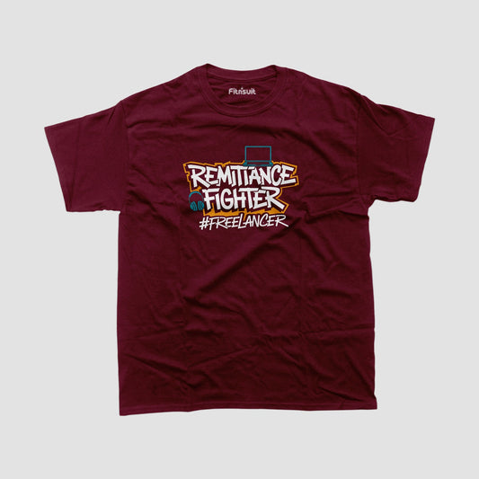 Remittance Fighter with Laptop #Freelancer Freelancer T-Shirt