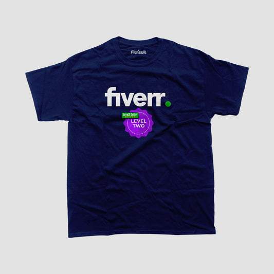 Fiverr Level Two Seller Badge Freelancer T-Shirt