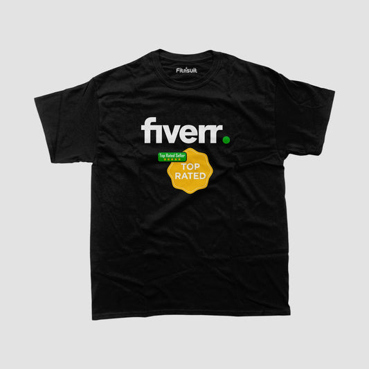 Fiverr Top Rated Seller Badge Freelancer T-Shirt