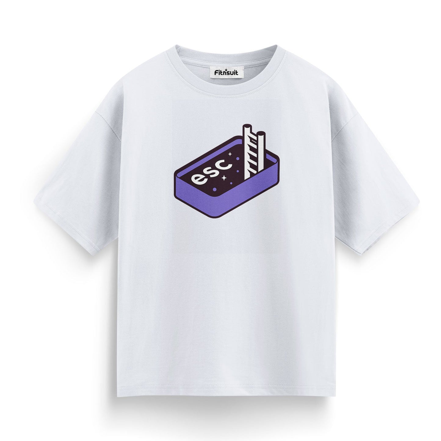Escape Key Pool Float Illustration Freelancer T-Shirt