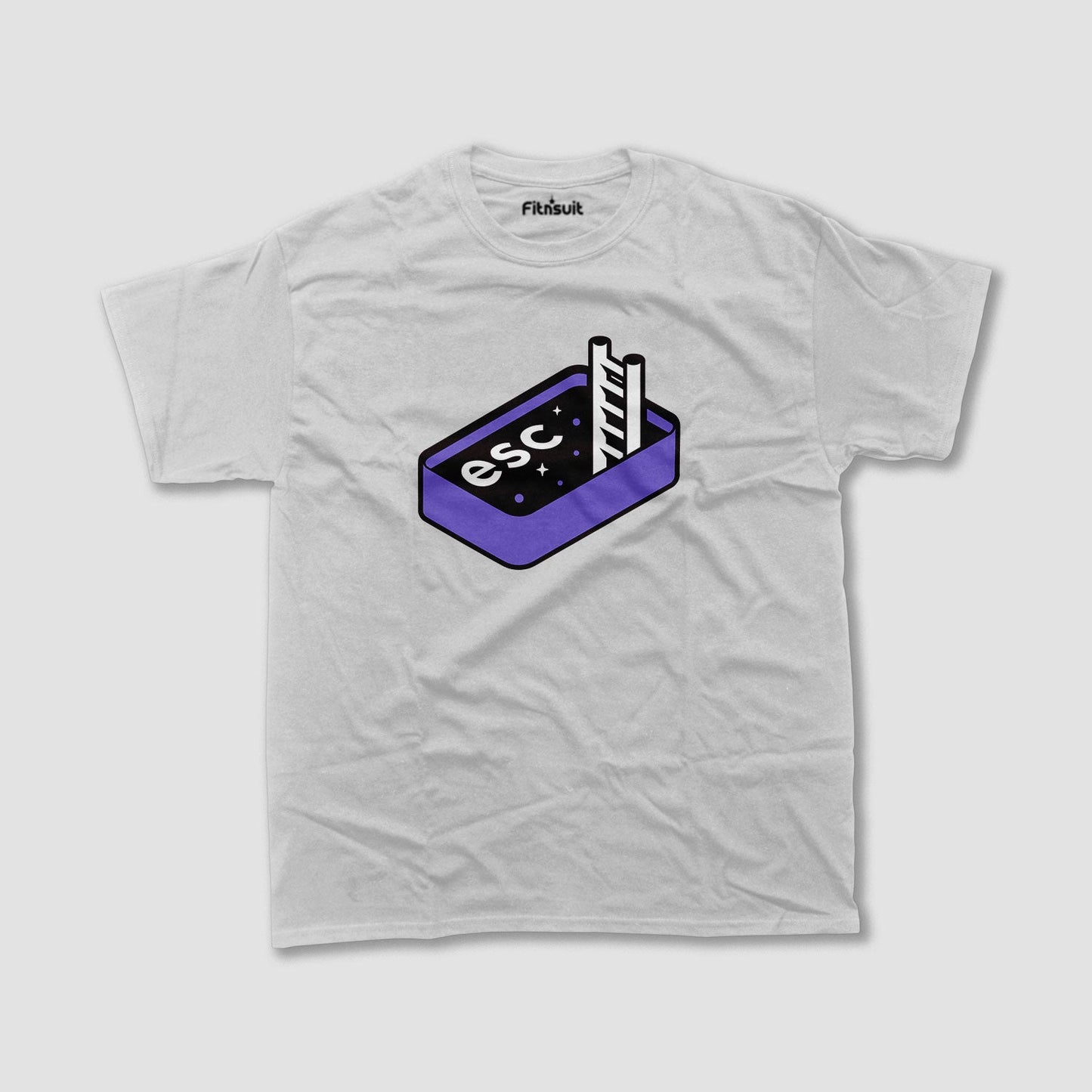 Escape Key Pool Float Illustration Freelancer T-Shirt