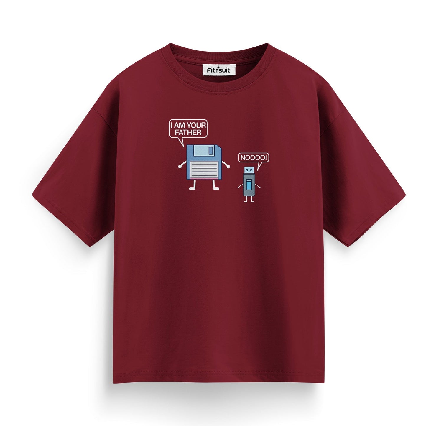 I Am Your Father Floppy Disk USB Joke Freelancer T-Shirt