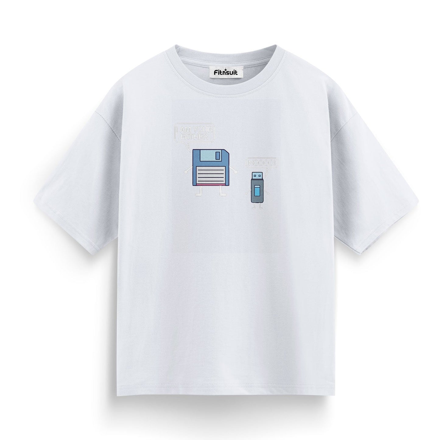 I Am Your Father Floppy Disk USB Joke Freelancer T-Shirt