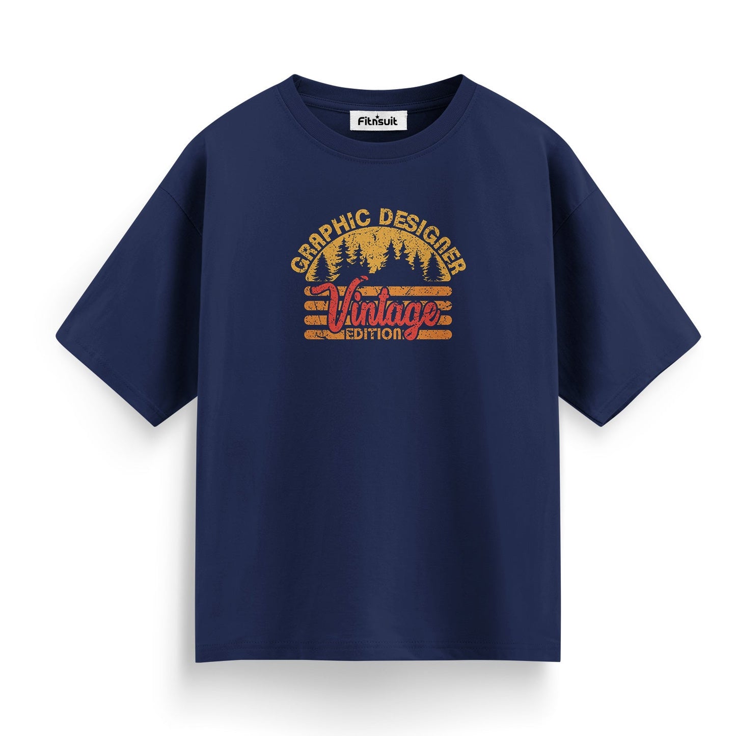 Graphic Designer Vintage Edition Badge Graphic Designer T-Shirt
