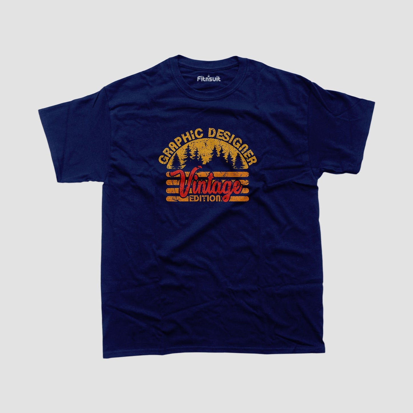 Graphic Designer Vintage Edition Badge Graphic Designer T-Shirt