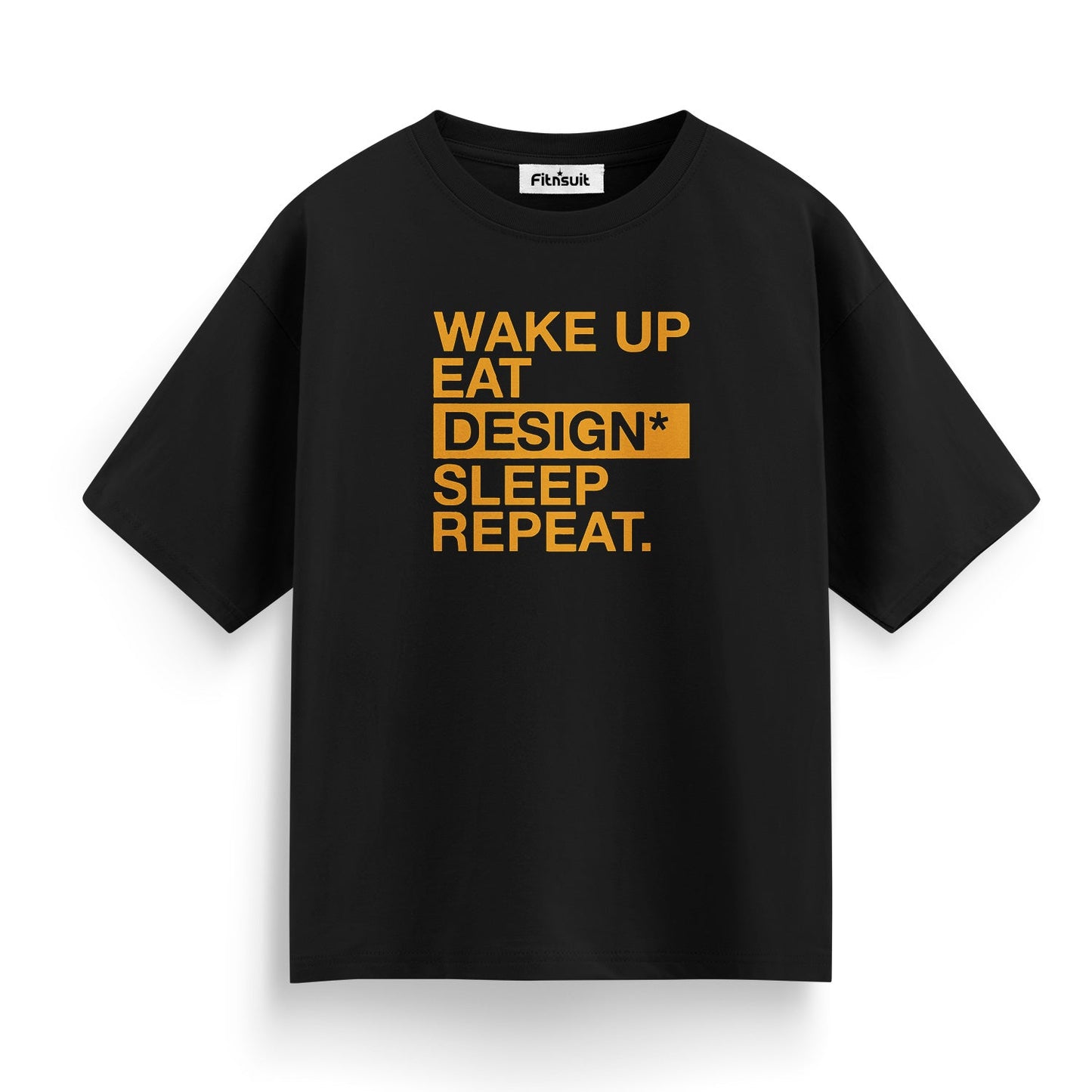 Wake Up Eat Design Sleep Repeat Graphic Designer T-Shirt
