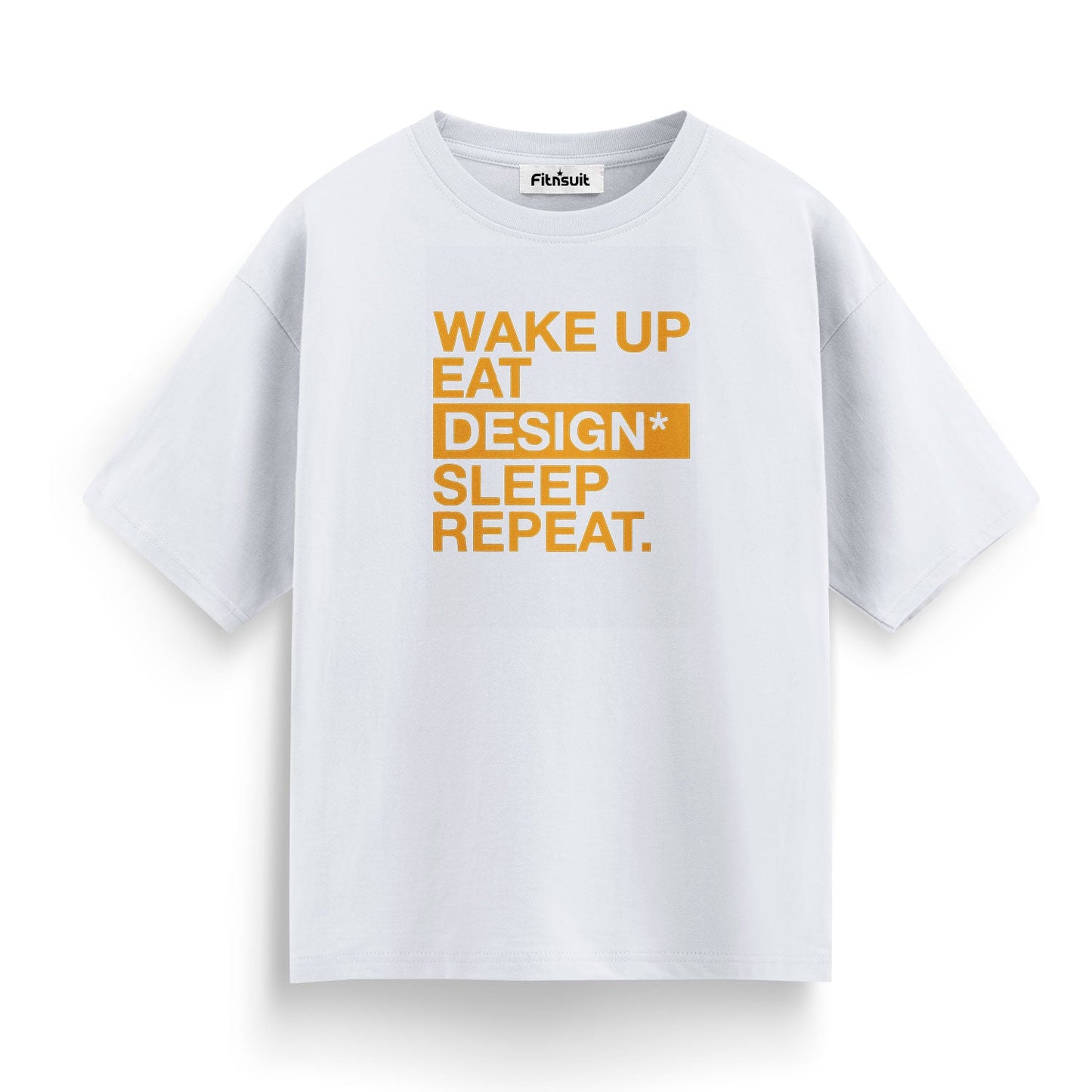 Wake Up Eat Design Sleep Repeat Graphic Designer T-Shirt