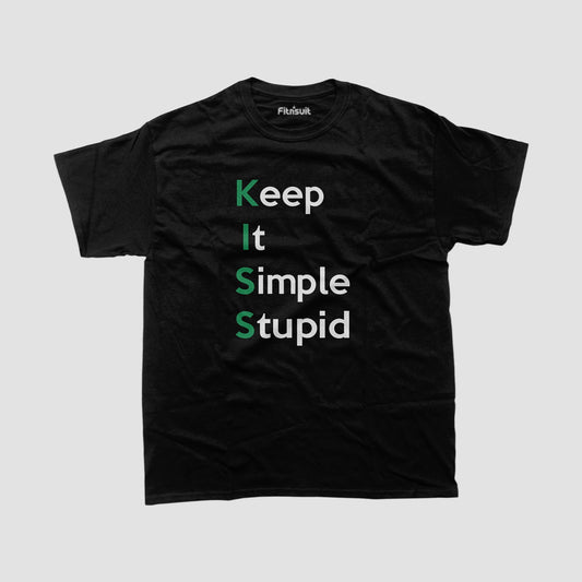 KISS – Keep It Simple Stupid Graphic Designer T-Shirt