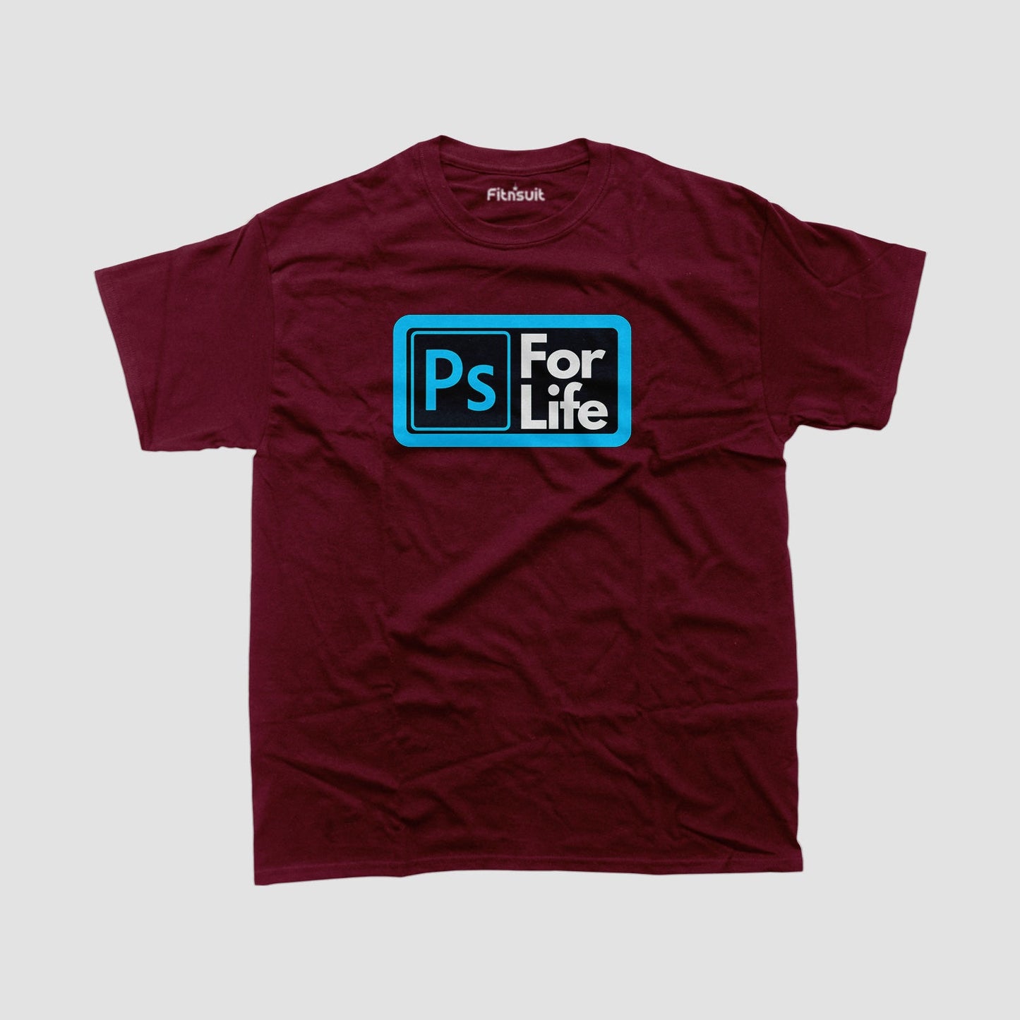 Photoshop For Life Icon Style Graphic Designer T-Shirt