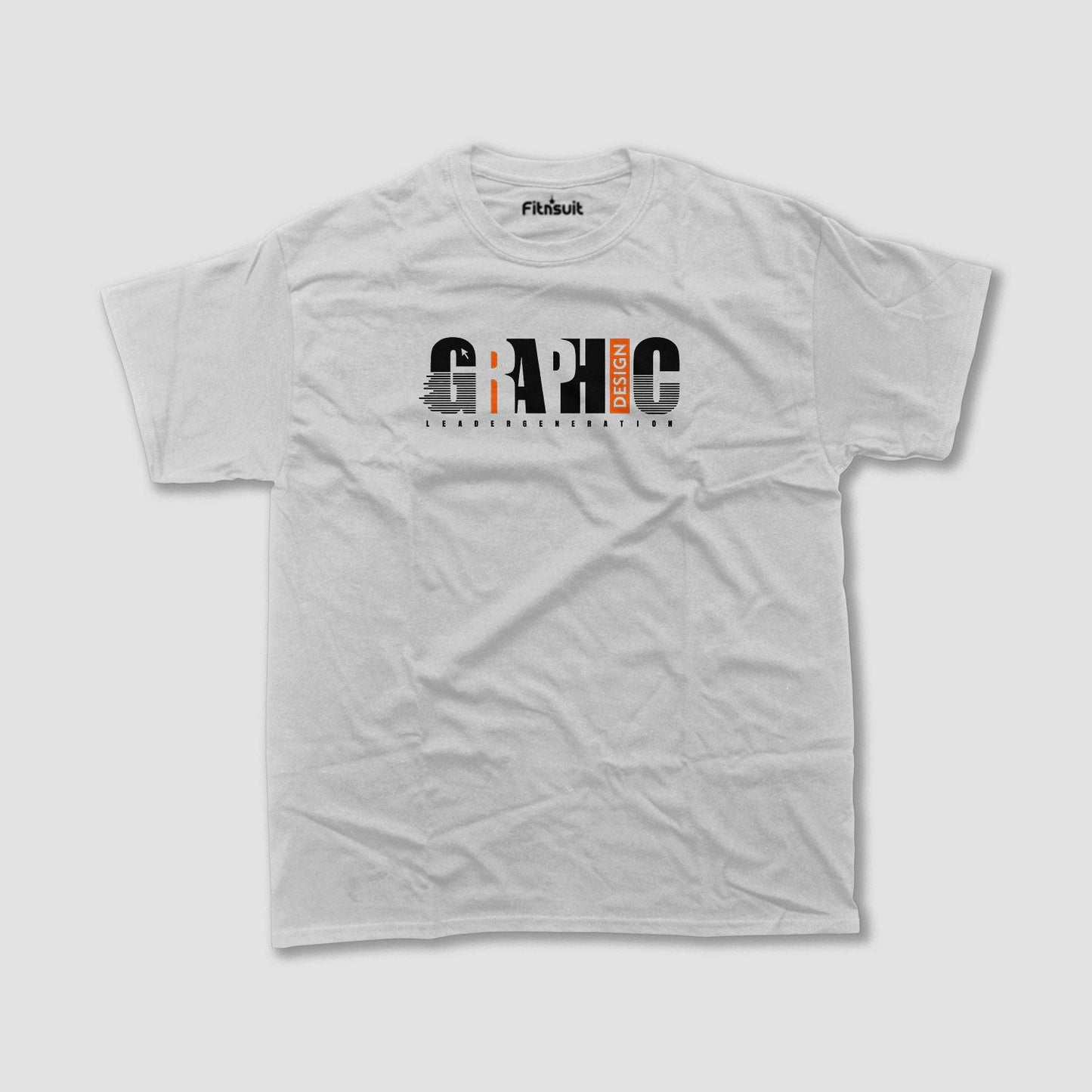 GRAPHIC Text Split Design Graphic Designer T-Shirt