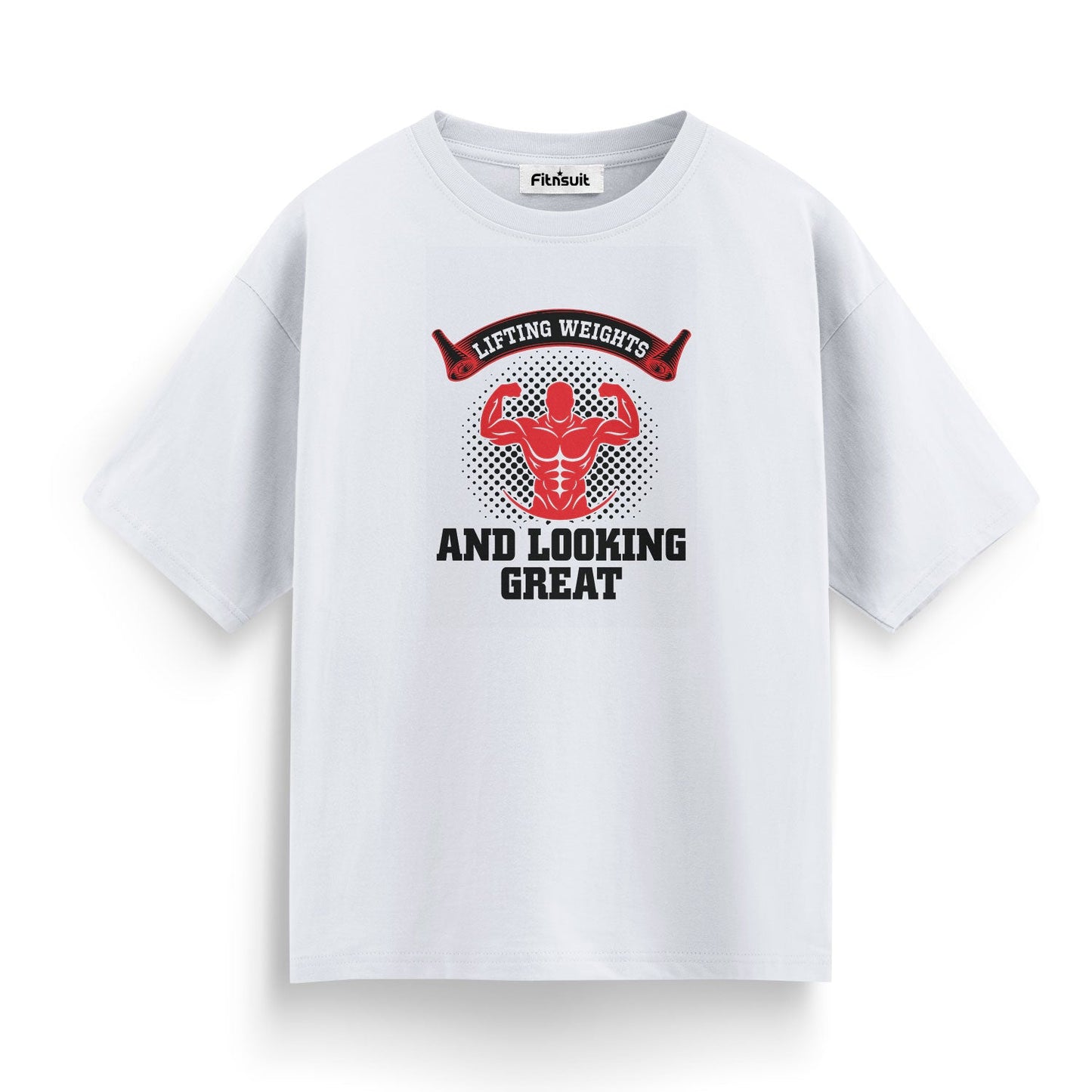 Lifting Weights and Looking Great Gym Motivational T shirt