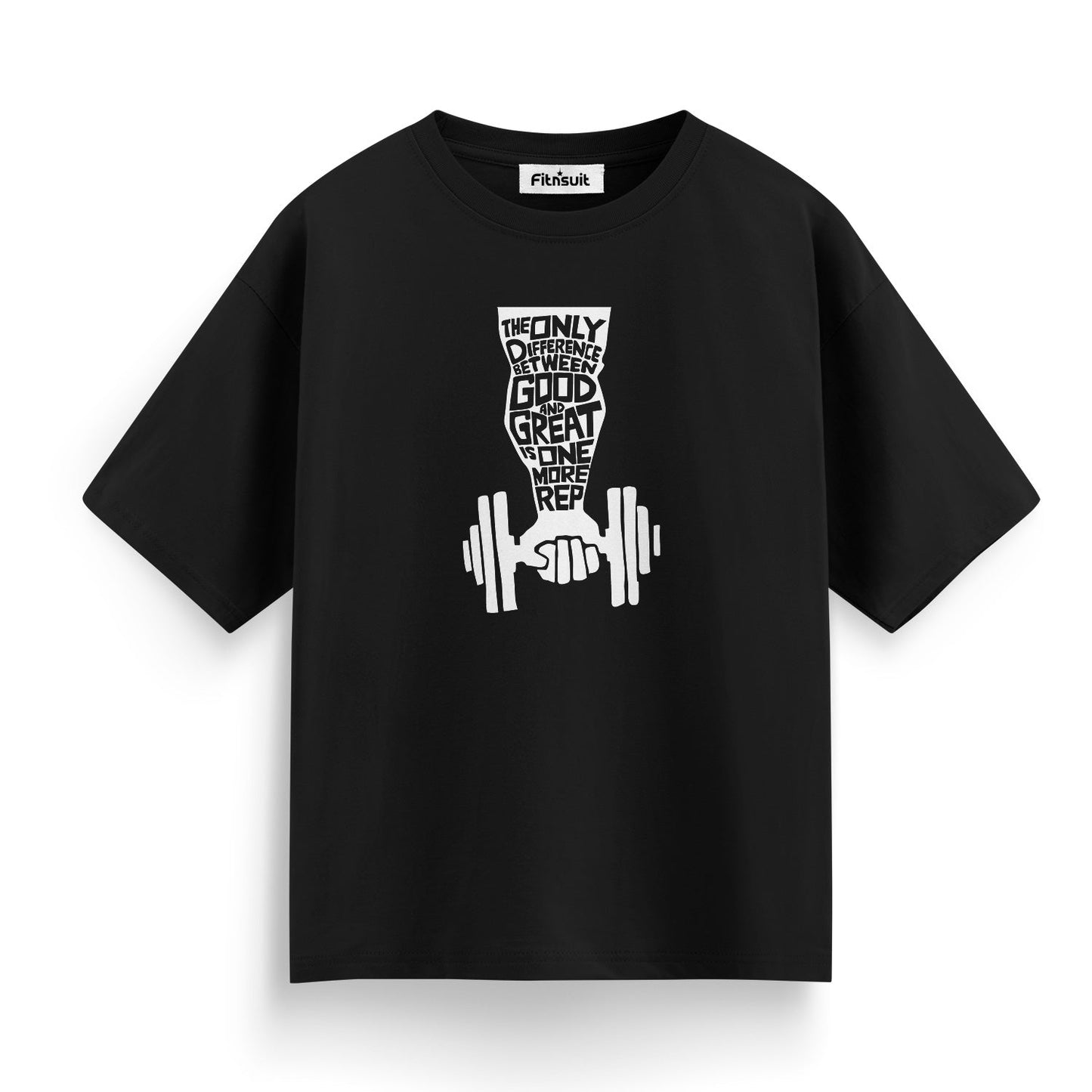 The Only Difference is One More Rep Gym Motivational T shirt