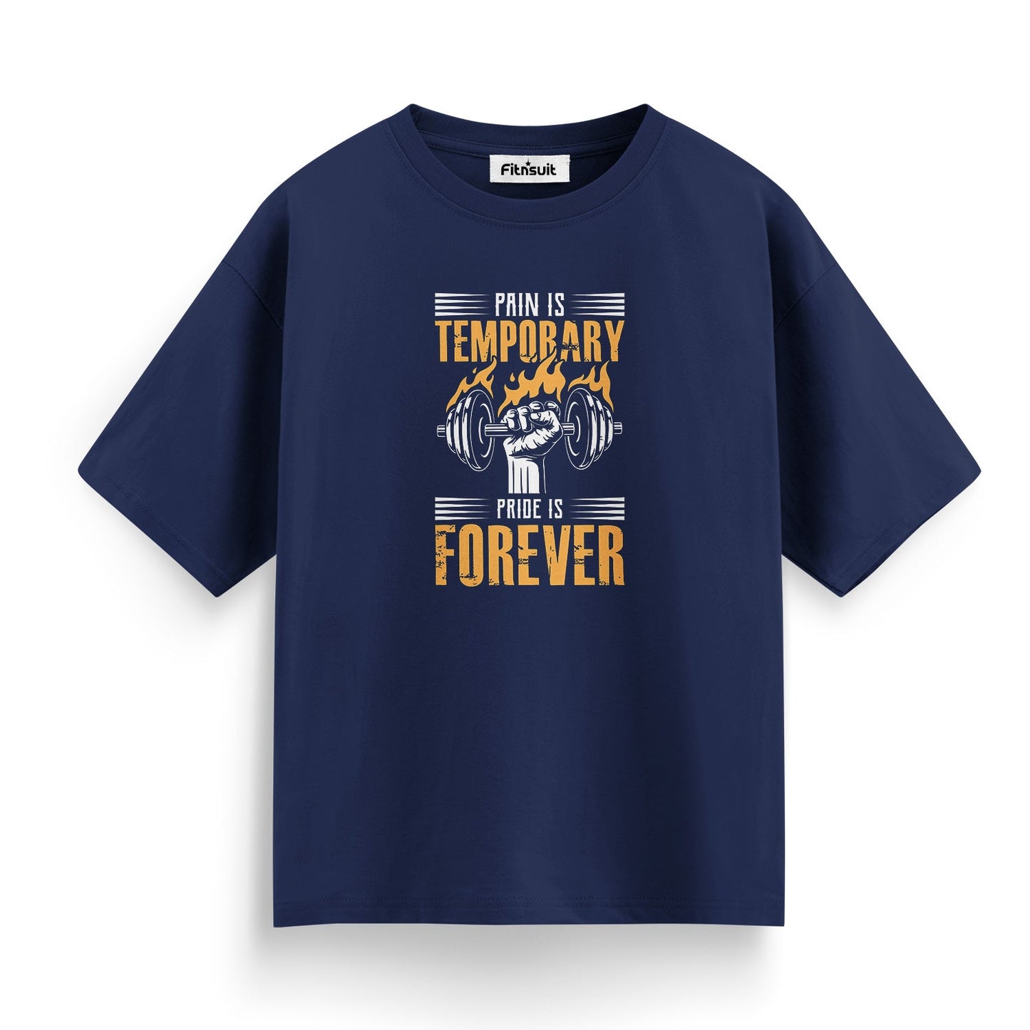Pain is Temporary, Pride is Forever Gym Motivational T shirt
