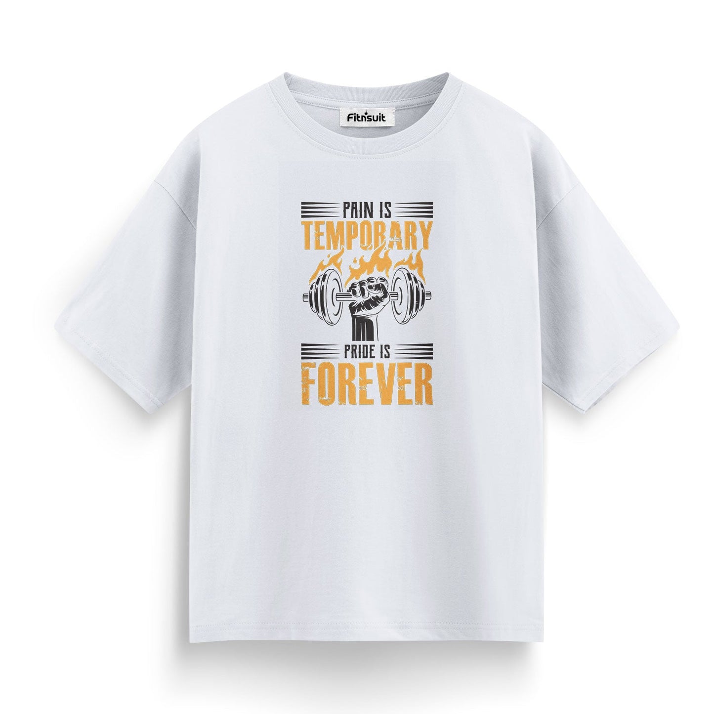 Pain is Temporary, Pride is Forever Gym Motivational T shirt