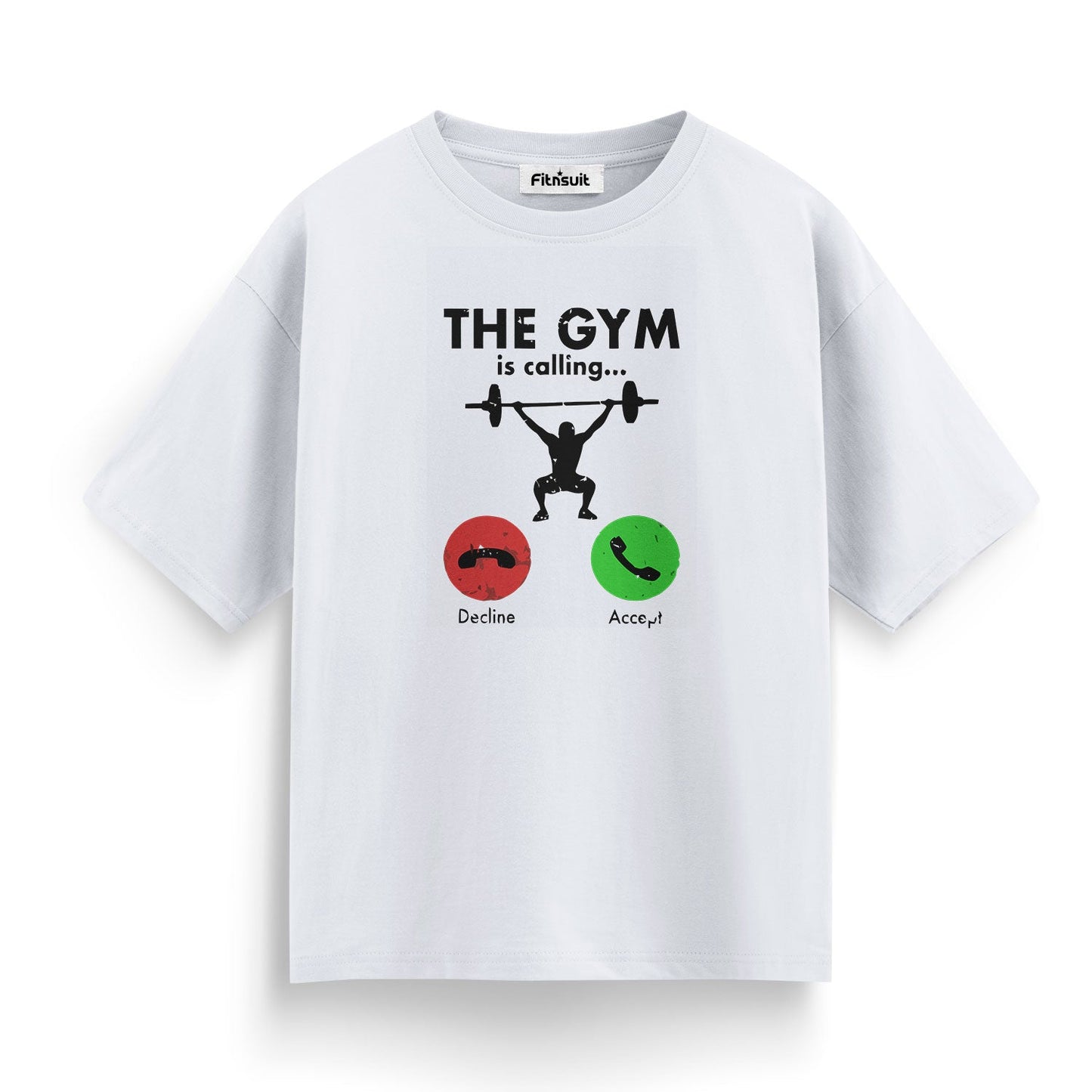 The Gym Is Calling Accept Or Decline Workout T shirt