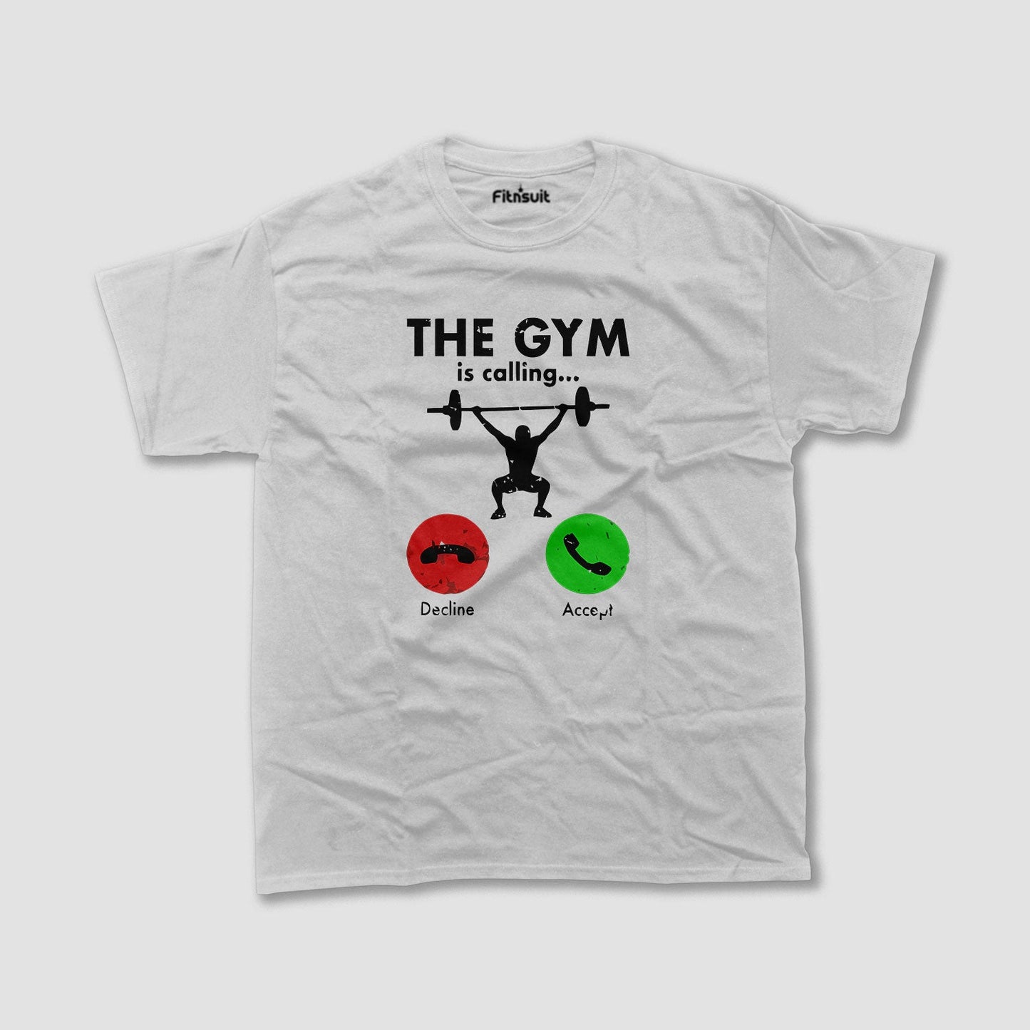 The Gym Is Calling Accept Or Decline Workout T shirt