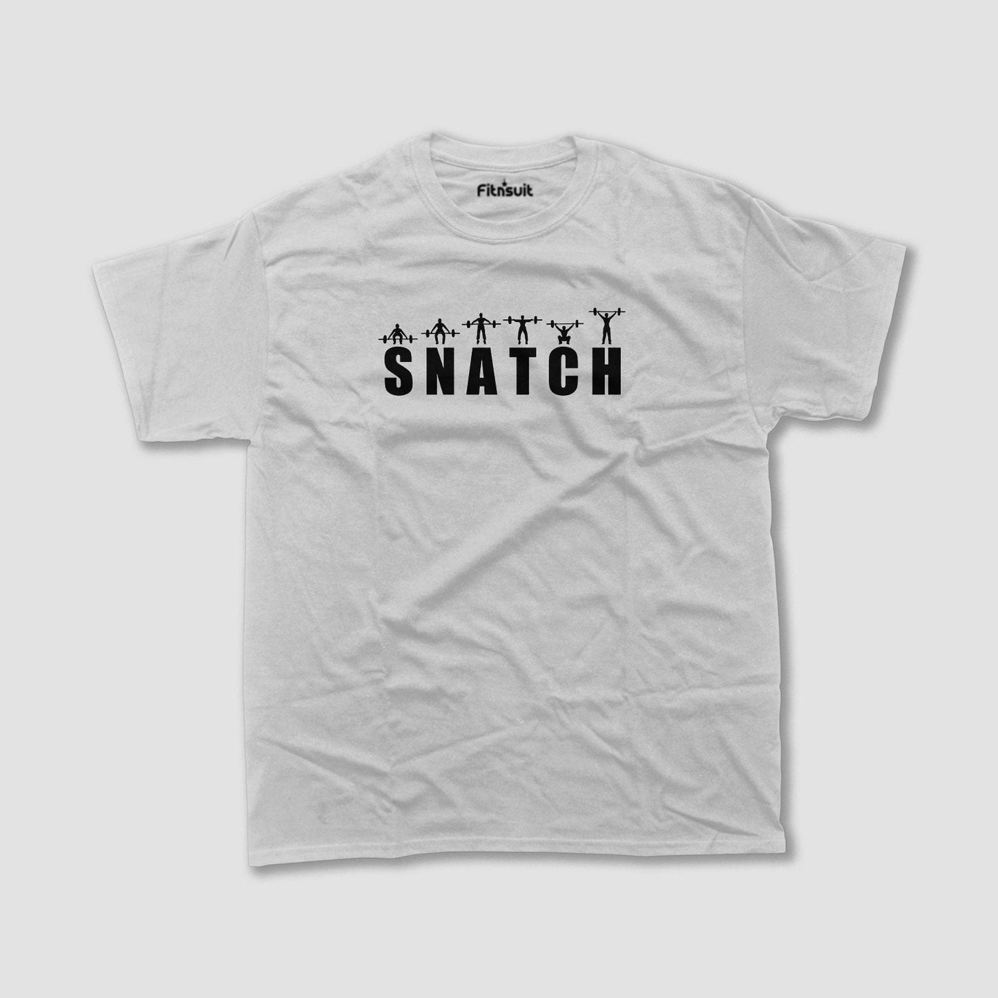 Snatch Weightlifting Gym Workout T shirt