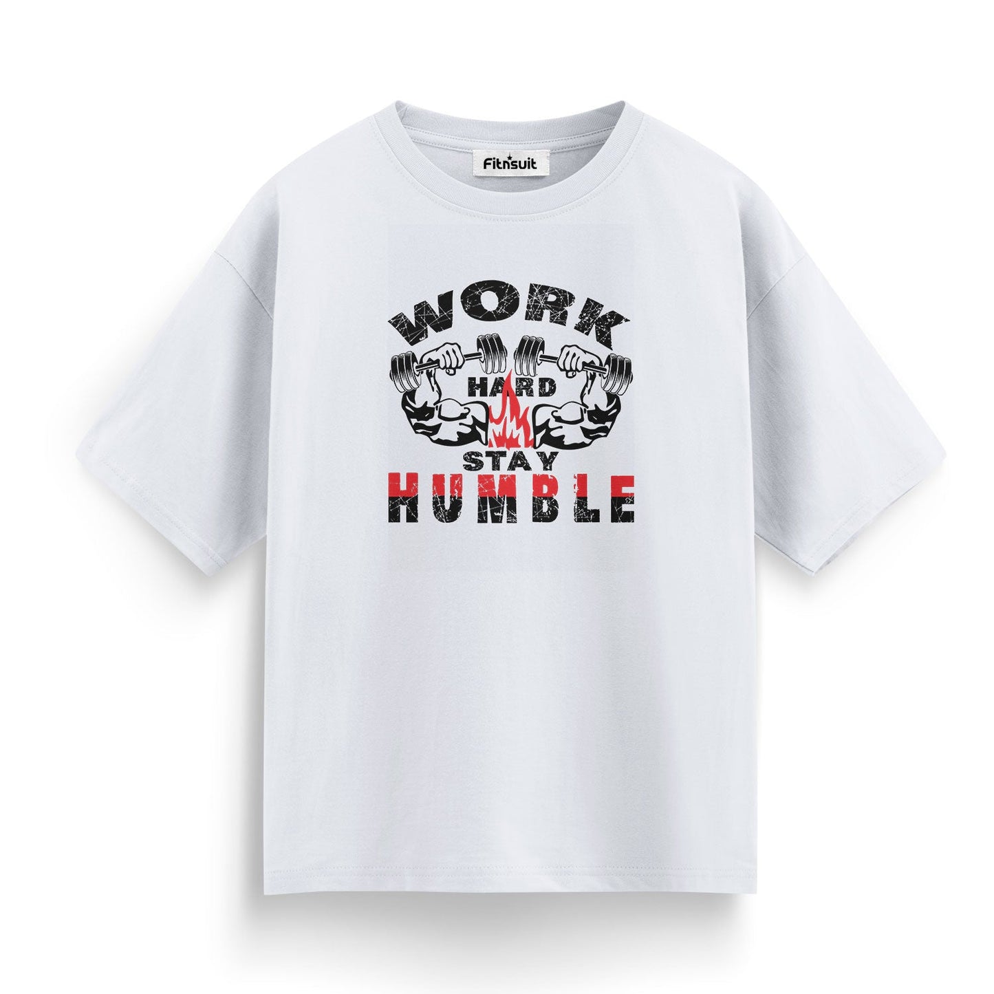 Work Hard Stay Humble Gym Motivational T shirt