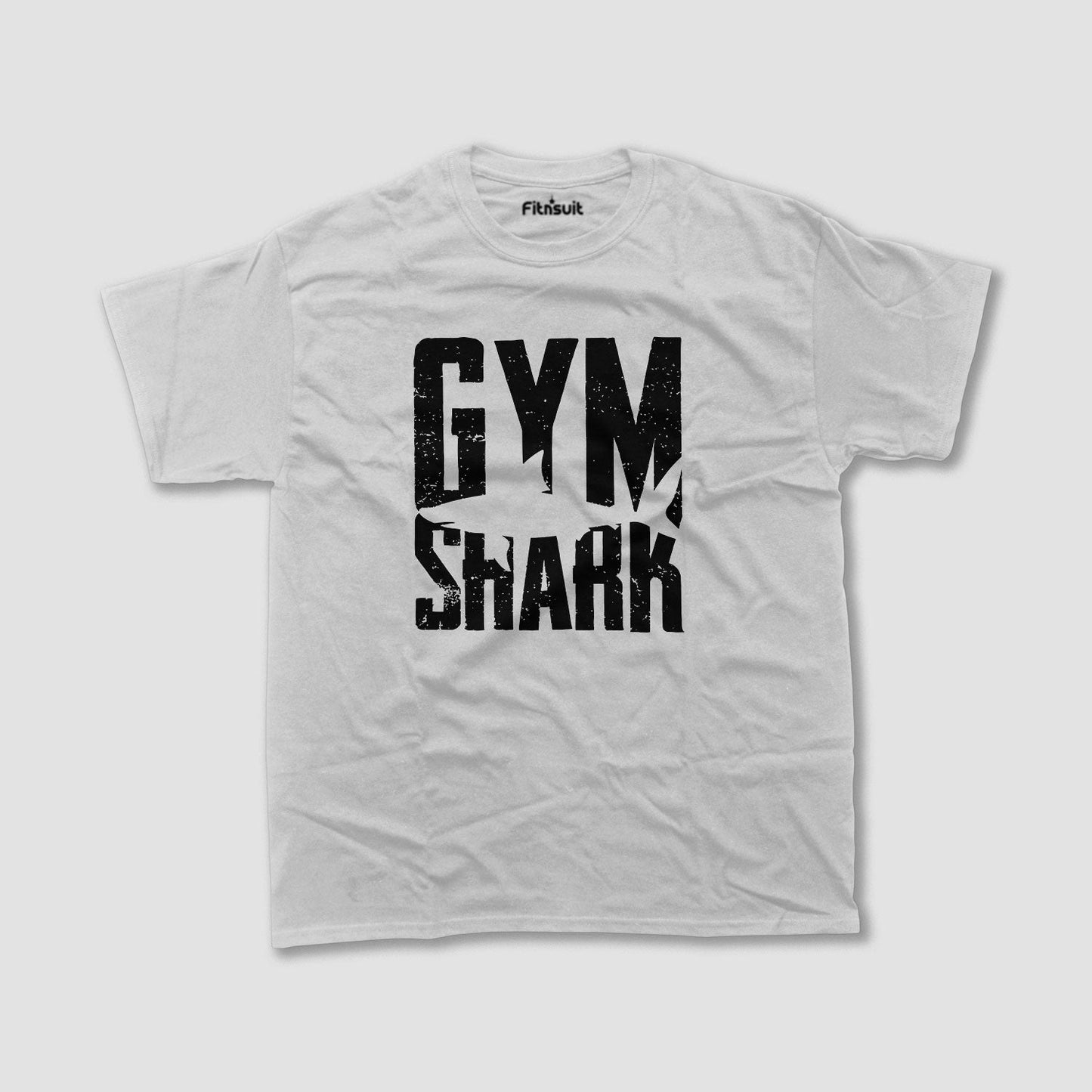 Gym Shark Bold Text Motivational T shirt
