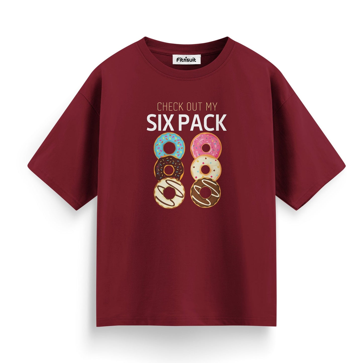 Check Out My Six Pack Donut Gym Humor T shirt