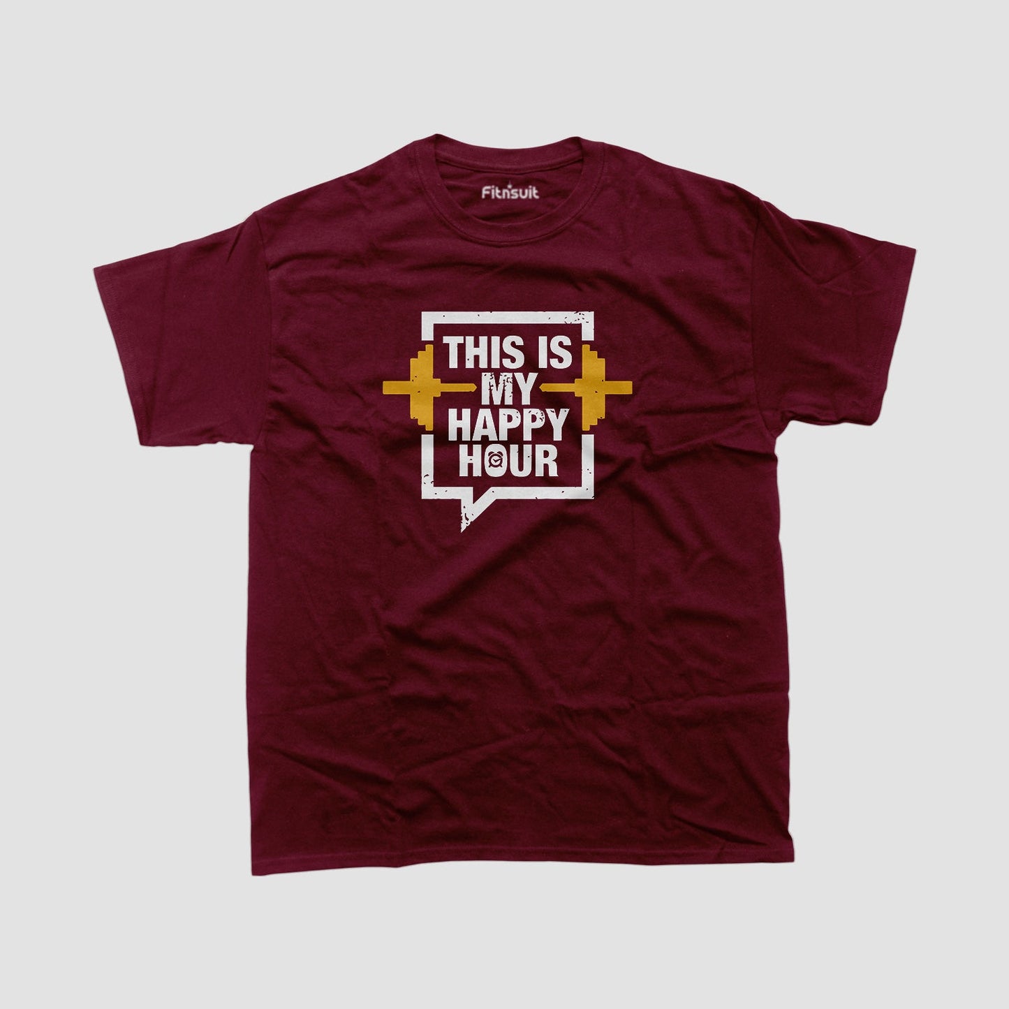 This Is My Happy Hour Gym Motivational T shirt