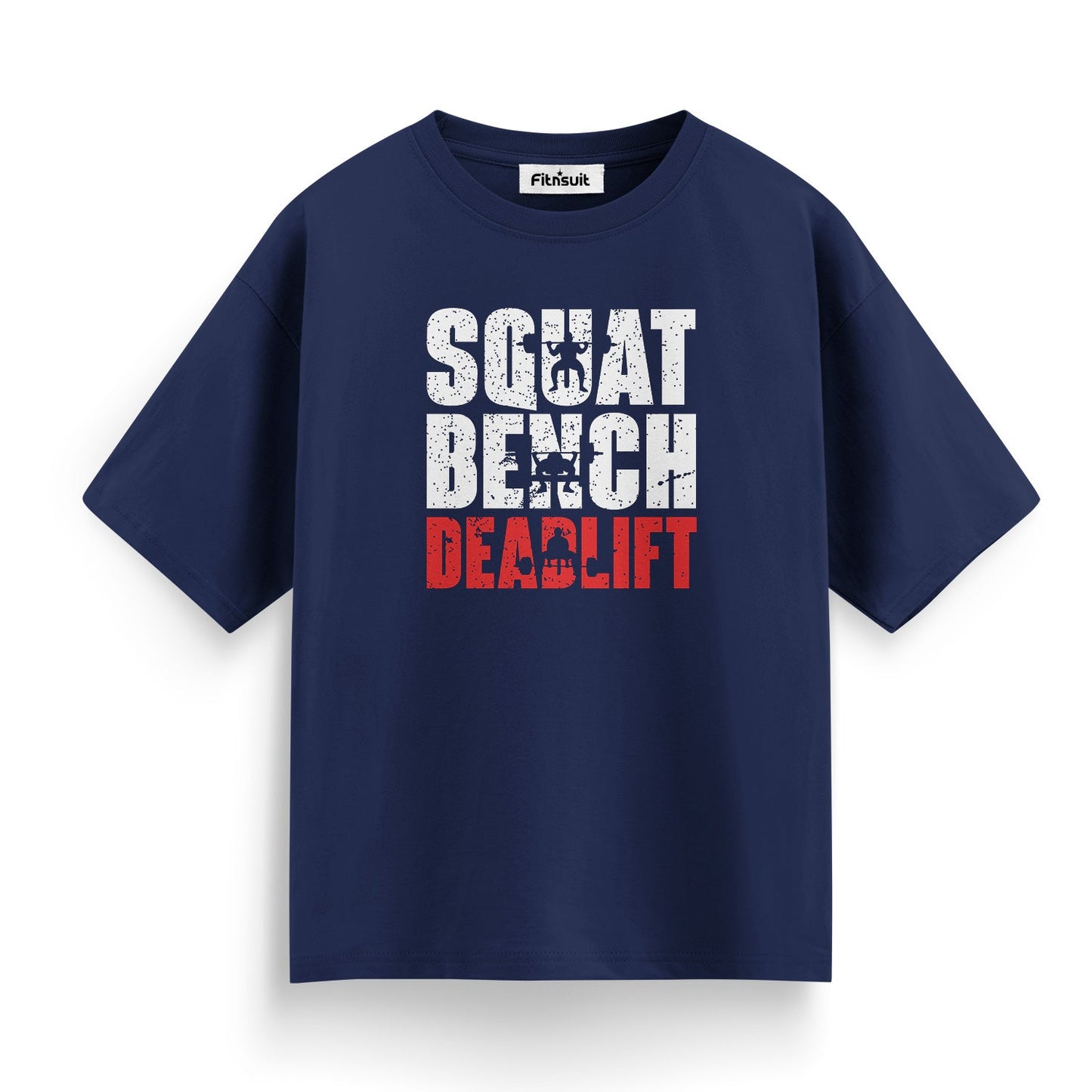 Squat Bench Deadlift Bold Gym Workout T shirt