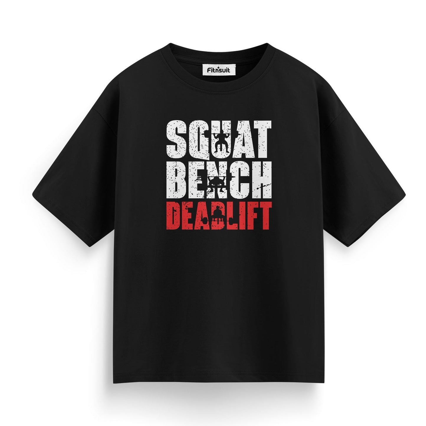 Squat Bench Deadlift Bold Gym Workout T shirt