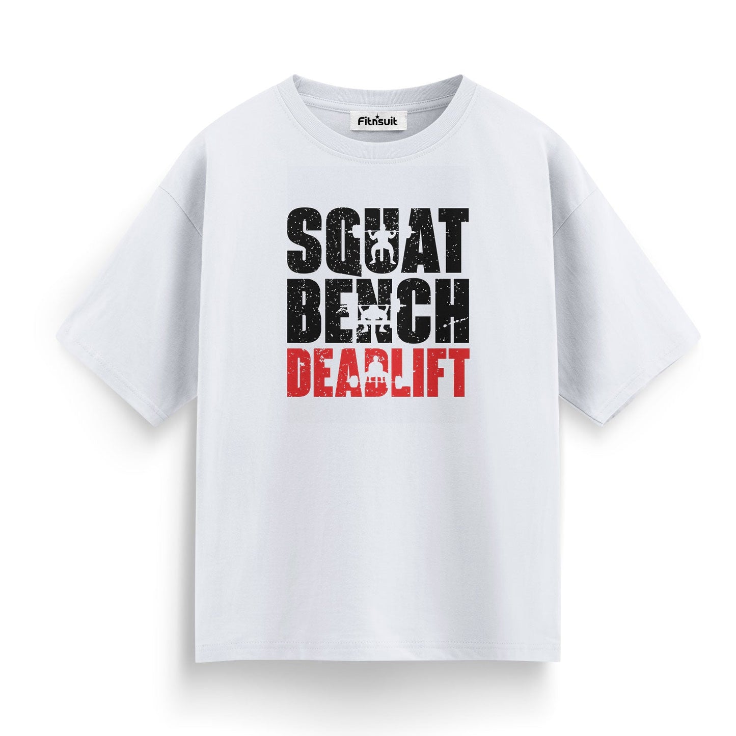 Squat Bench Deadlift Bold Gym Workout T shirt