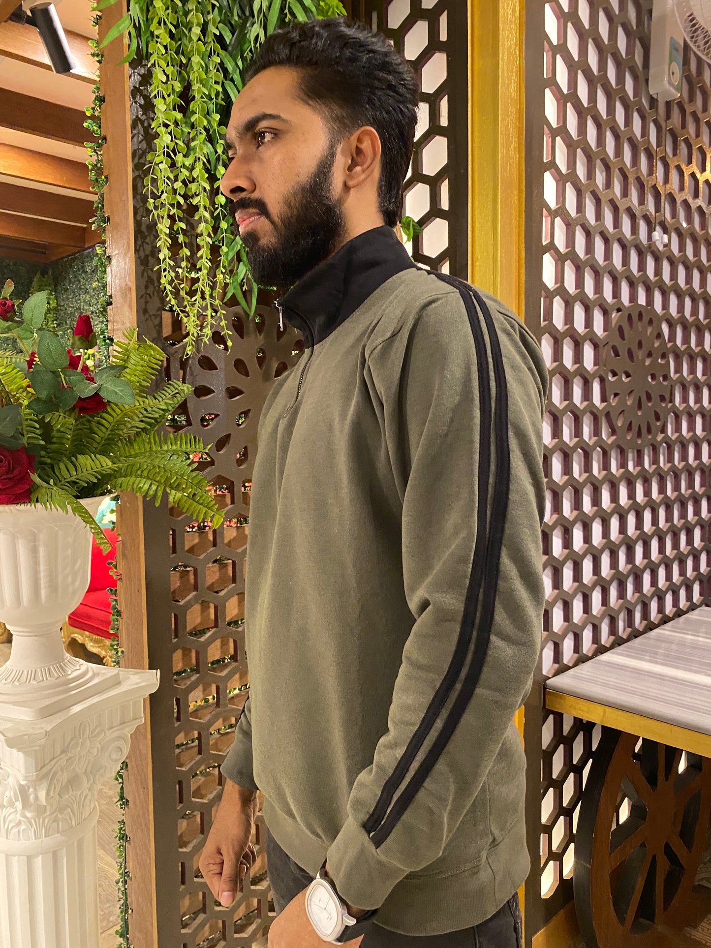 Premium Maroon  Turtel Neck T shirt