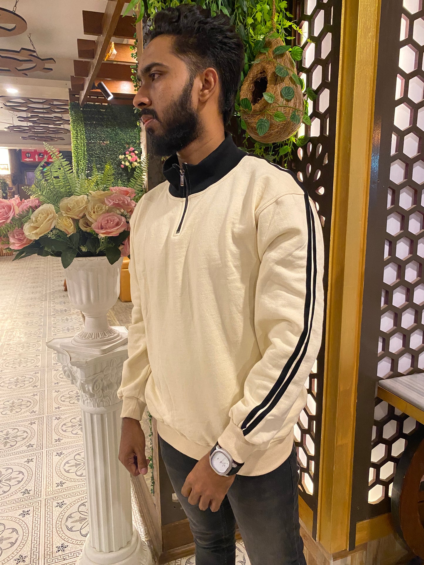 Premium Maroon  Turtel Neck T shirt