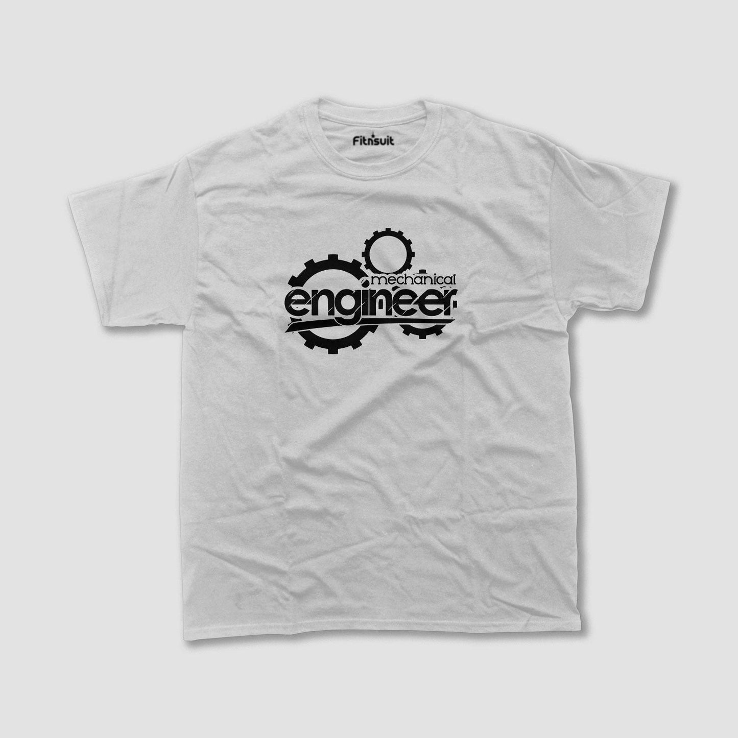 Bold Gear Text Mechanical  Engineerchanical Engineer T shirt