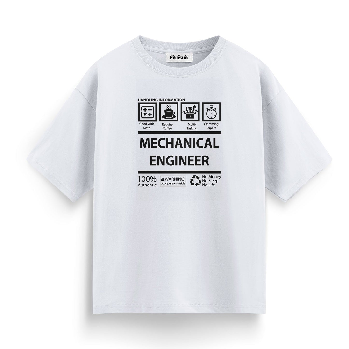 Handling Instructions Mechanical  Engineerchanical Engineer Humor T shirt