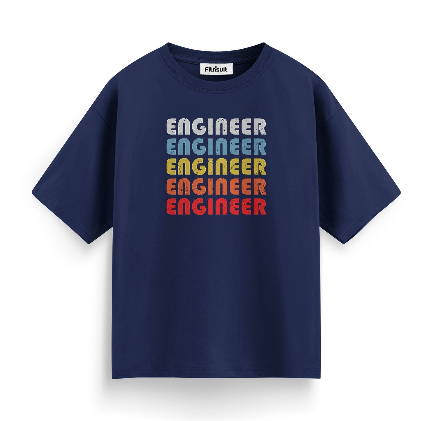 Repeating Word Pattern Mechanical  Engineerchanical Engineer T shirt