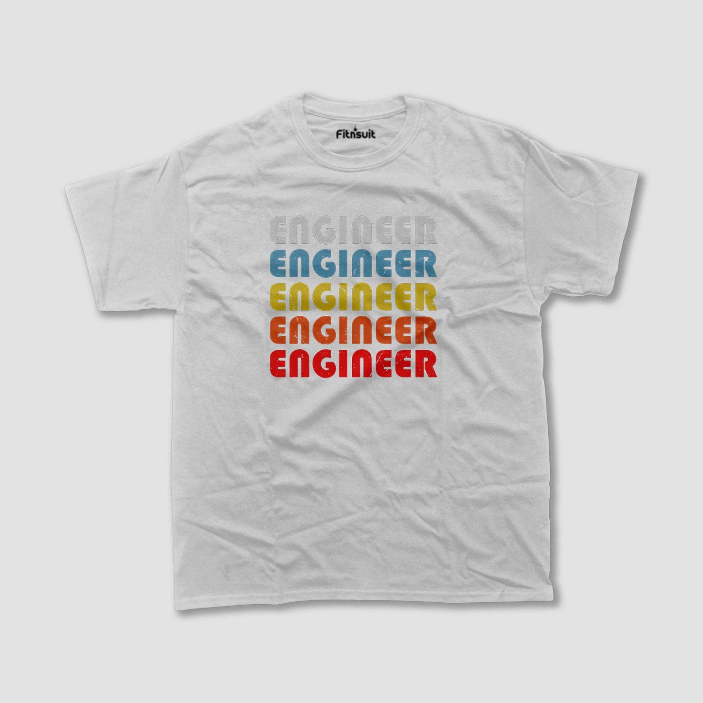 Repeating Word Pattern Mechanical  Engineerchanical Engineer T shirt