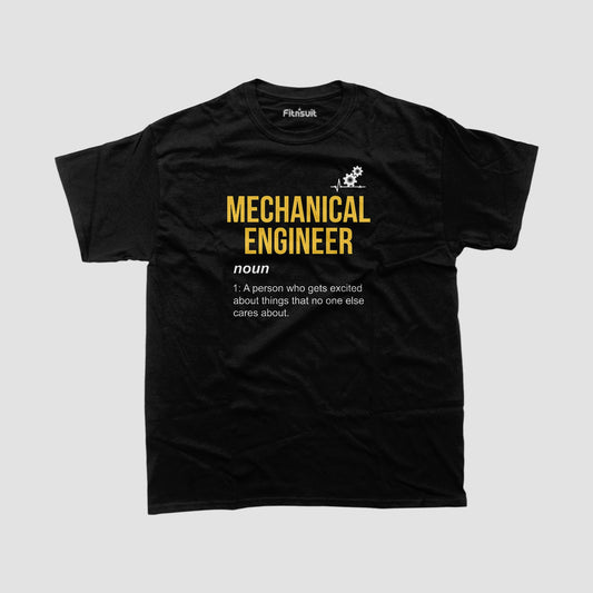Mechanical  Engineerchanical Engineer Definition Funny Quote T shirt