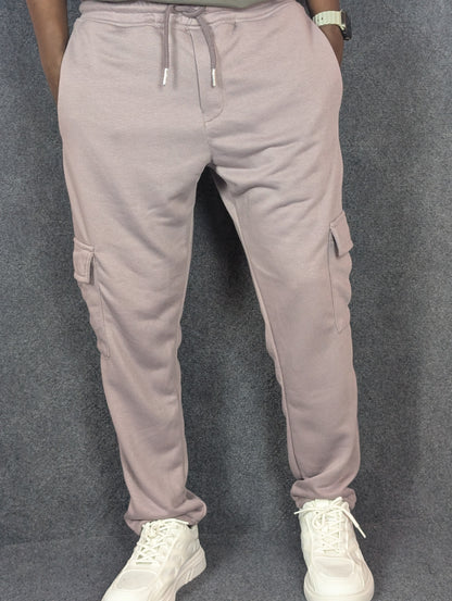 Baggy 6 Pocket Light Lavender Turkish Cotton Joggers