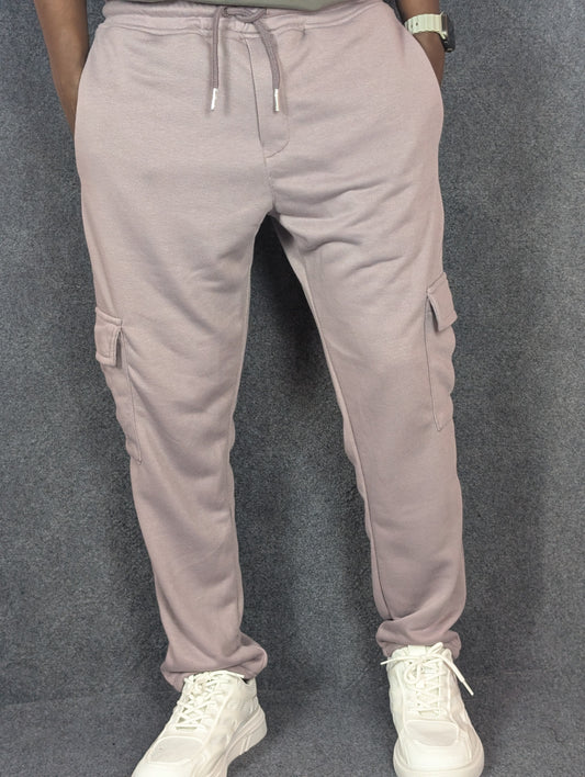 Baggy 6 Pocket Light Lavender Turkish Cotton Joggers