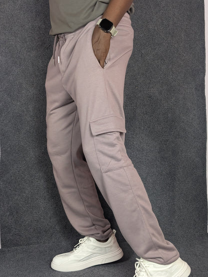 Baggy 6 Pocket Light Lavender Turkish Cotton Joggers