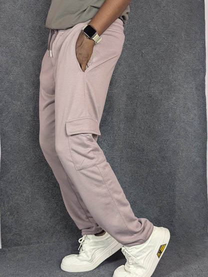 Baggy 6 Pocket Light Lavender Turkish Cotton Joggers