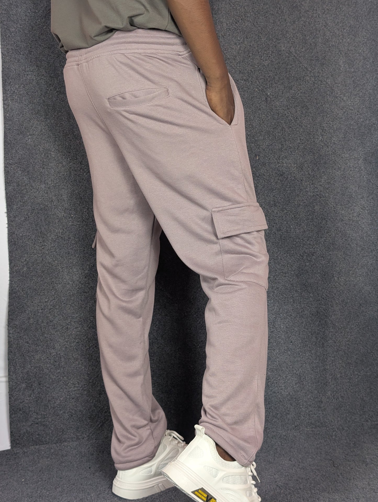 Baggy 6 Pocket Light Lavender Turkish Cotton Joggers