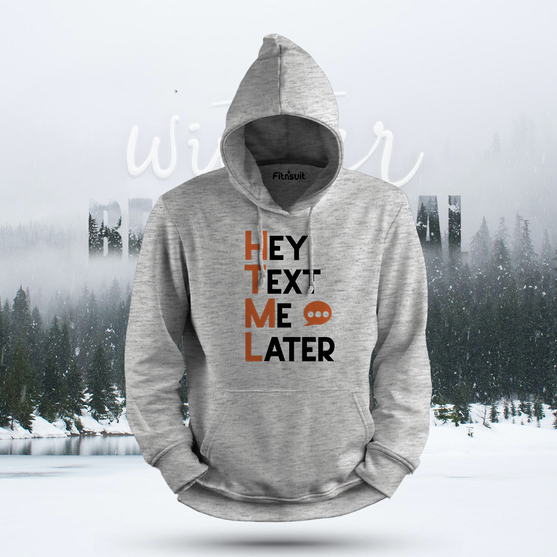 HTML Text Me Later Hoodie & Sweatshirt