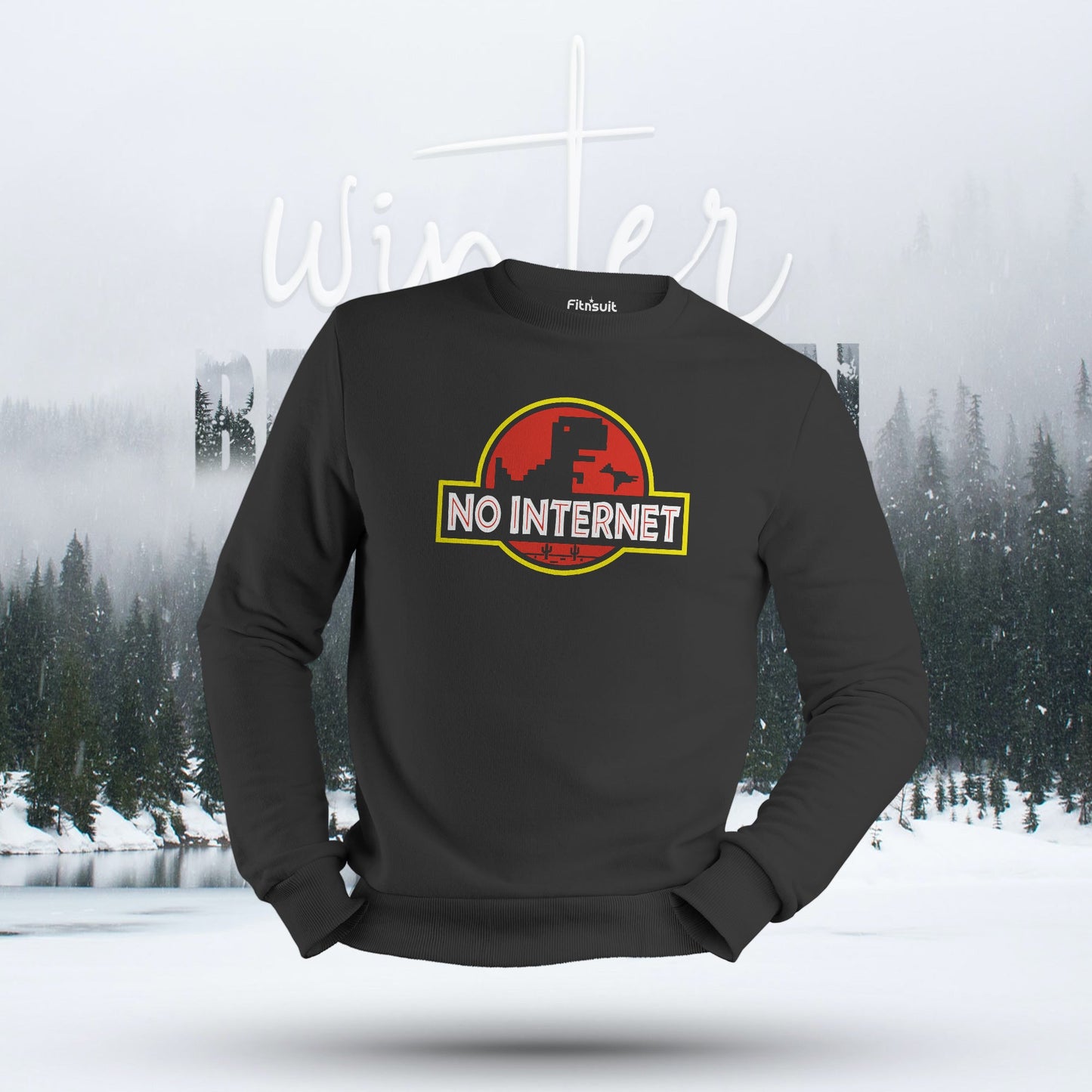 No Internet Dinosaur Error Hoodie & Sweatshirt